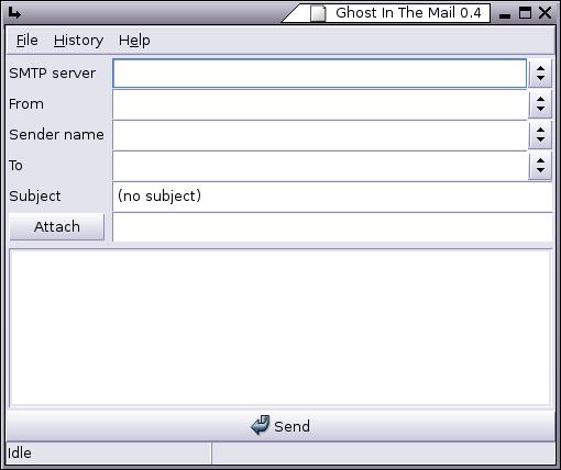 gitmail screenshot